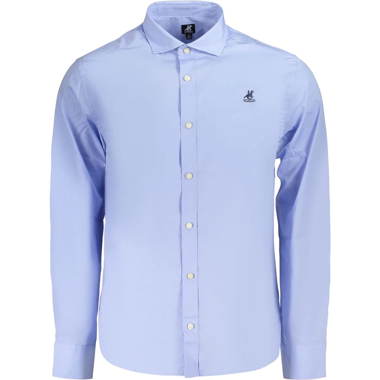 Azzurro Cotton Men's Shirt