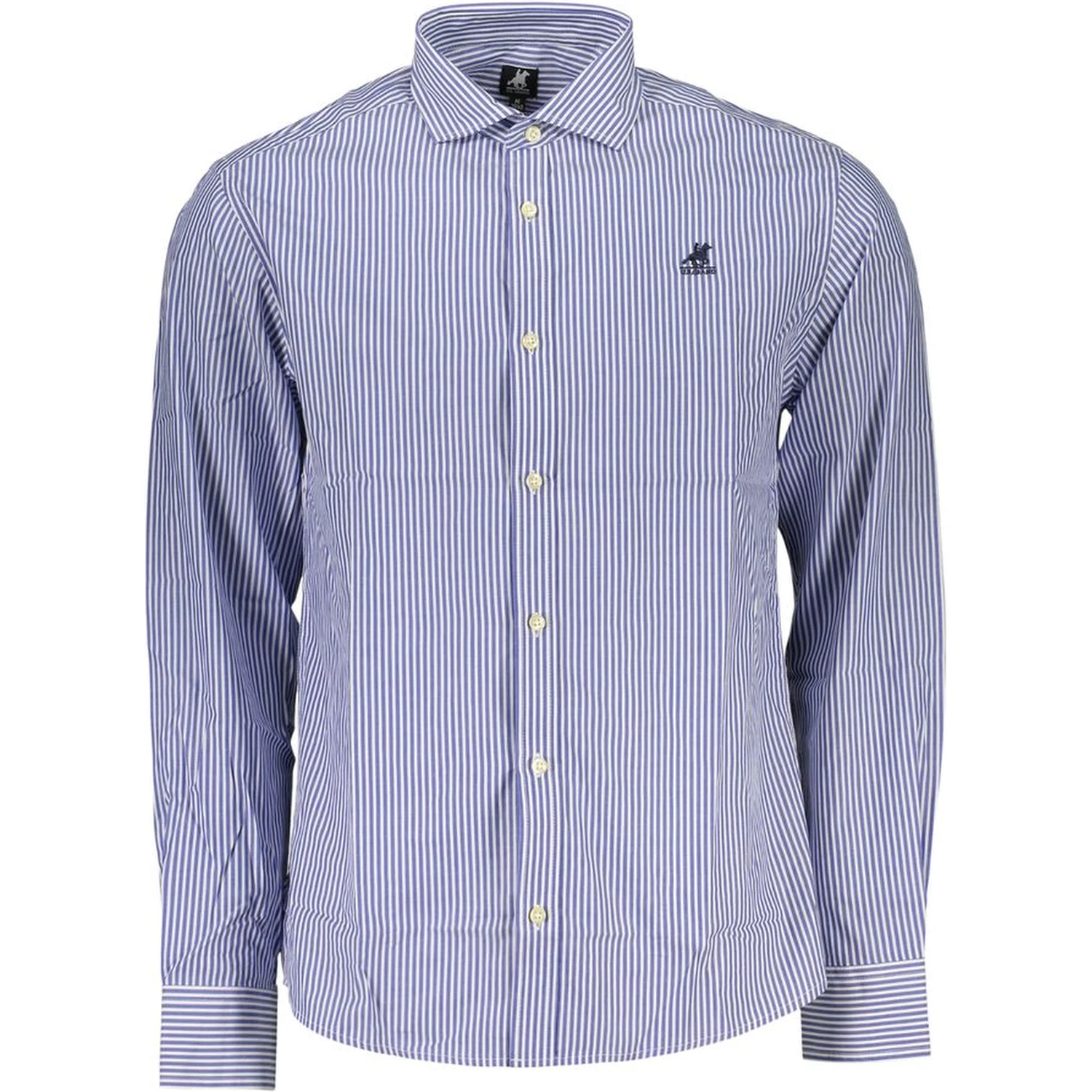 Blue Cotton Pattern Shirt