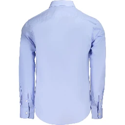 Azzurro Cotton Men's Shirt