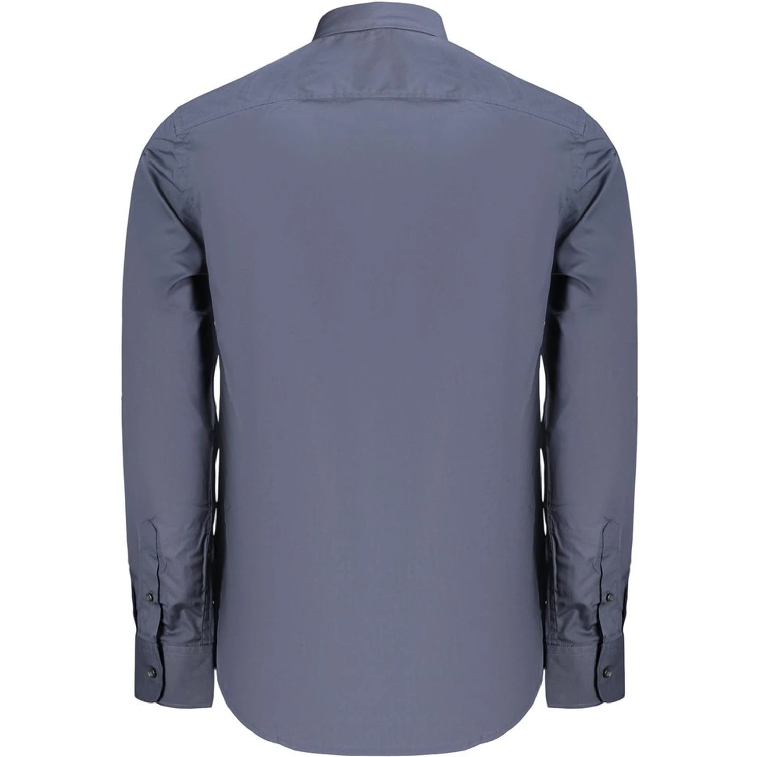 Blue Cotton Men's Shirt