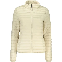 Beige Polyamide Women's Jacket