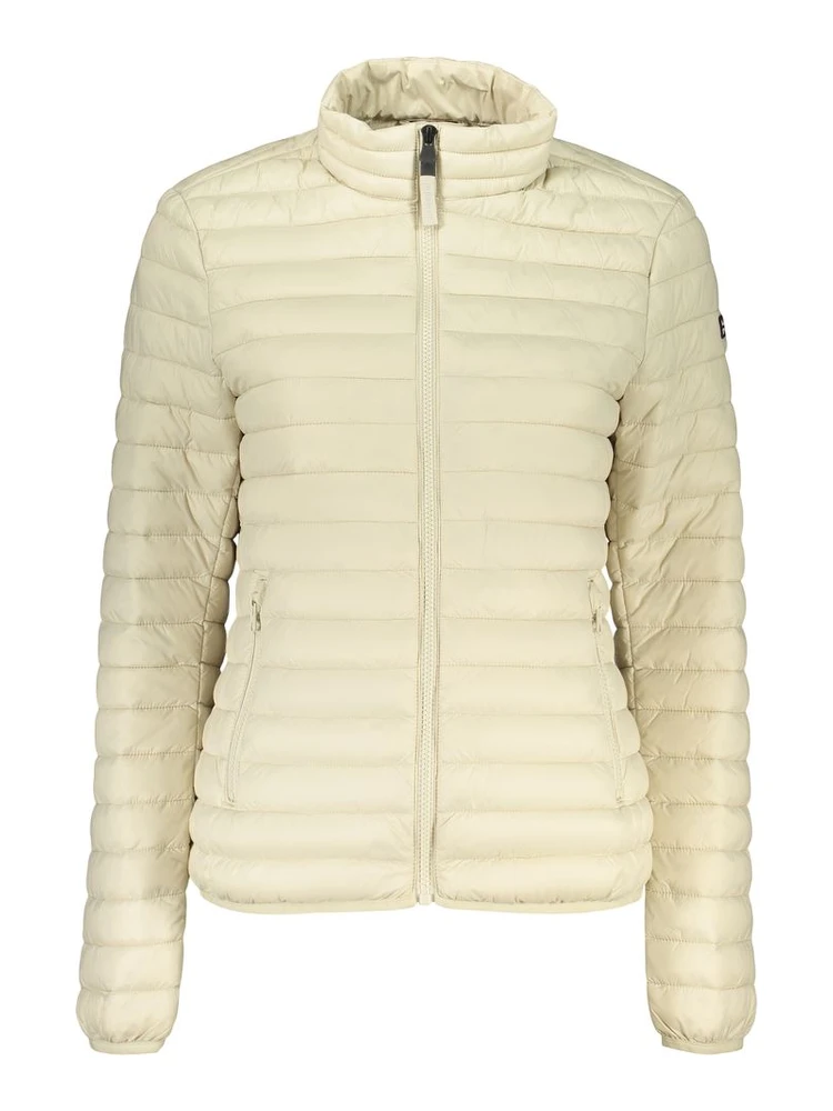 Beige Polyamide Women's Jacket