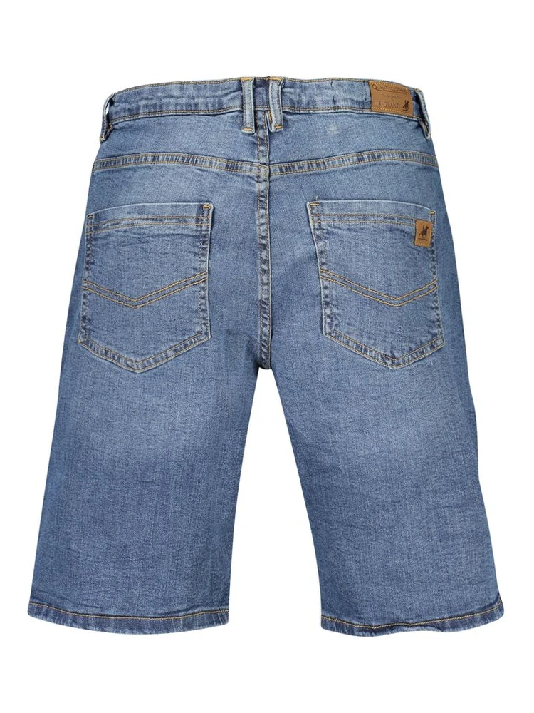 Blue Cotton Mens Short alternative