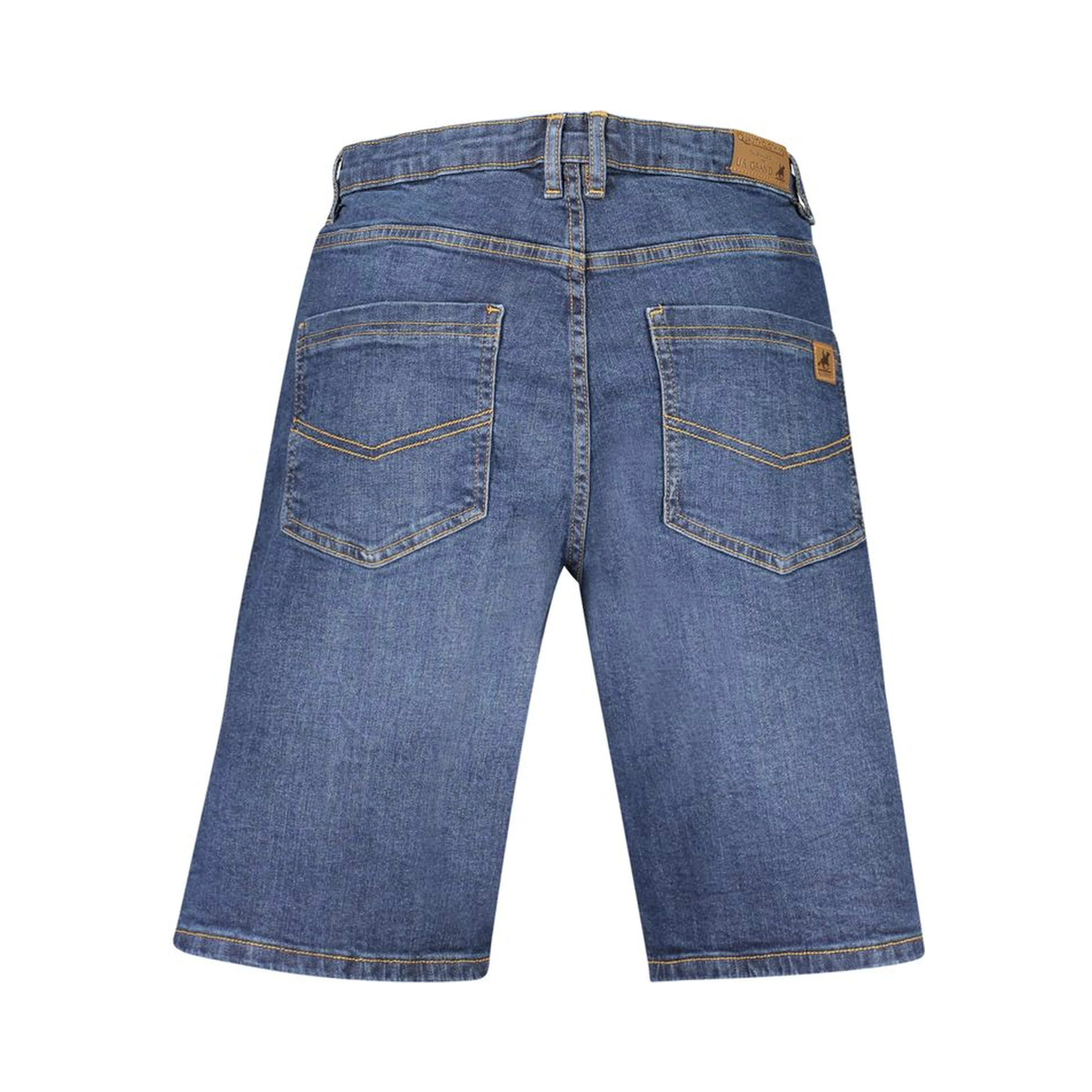 Blue Cotton Shorts