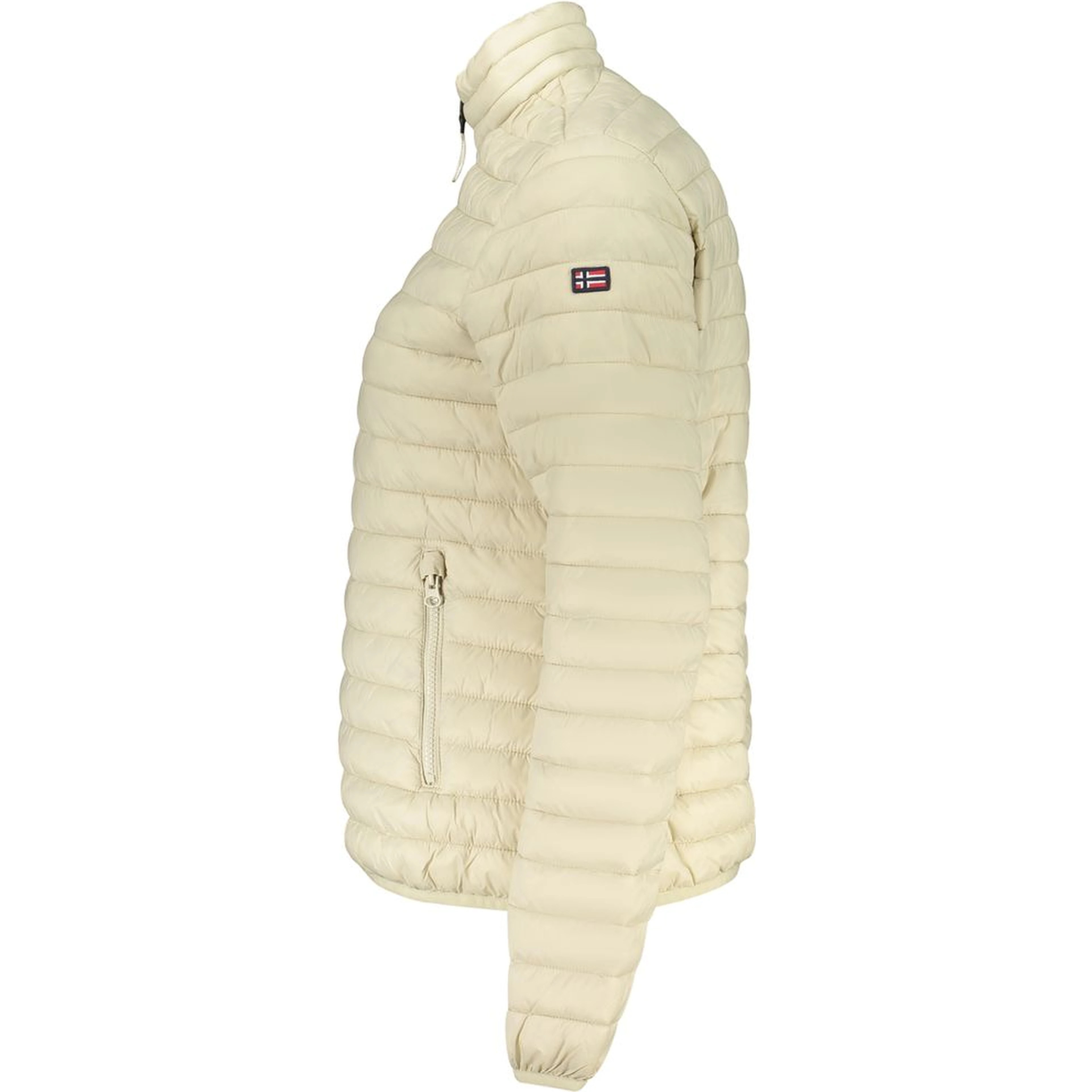 Beige Polyamide Women's Jacket