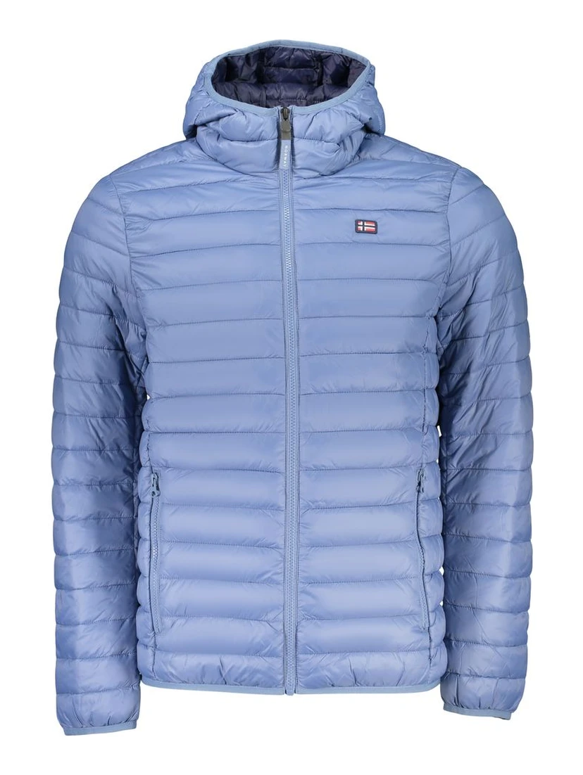Blue Polyamide Shell Jacket