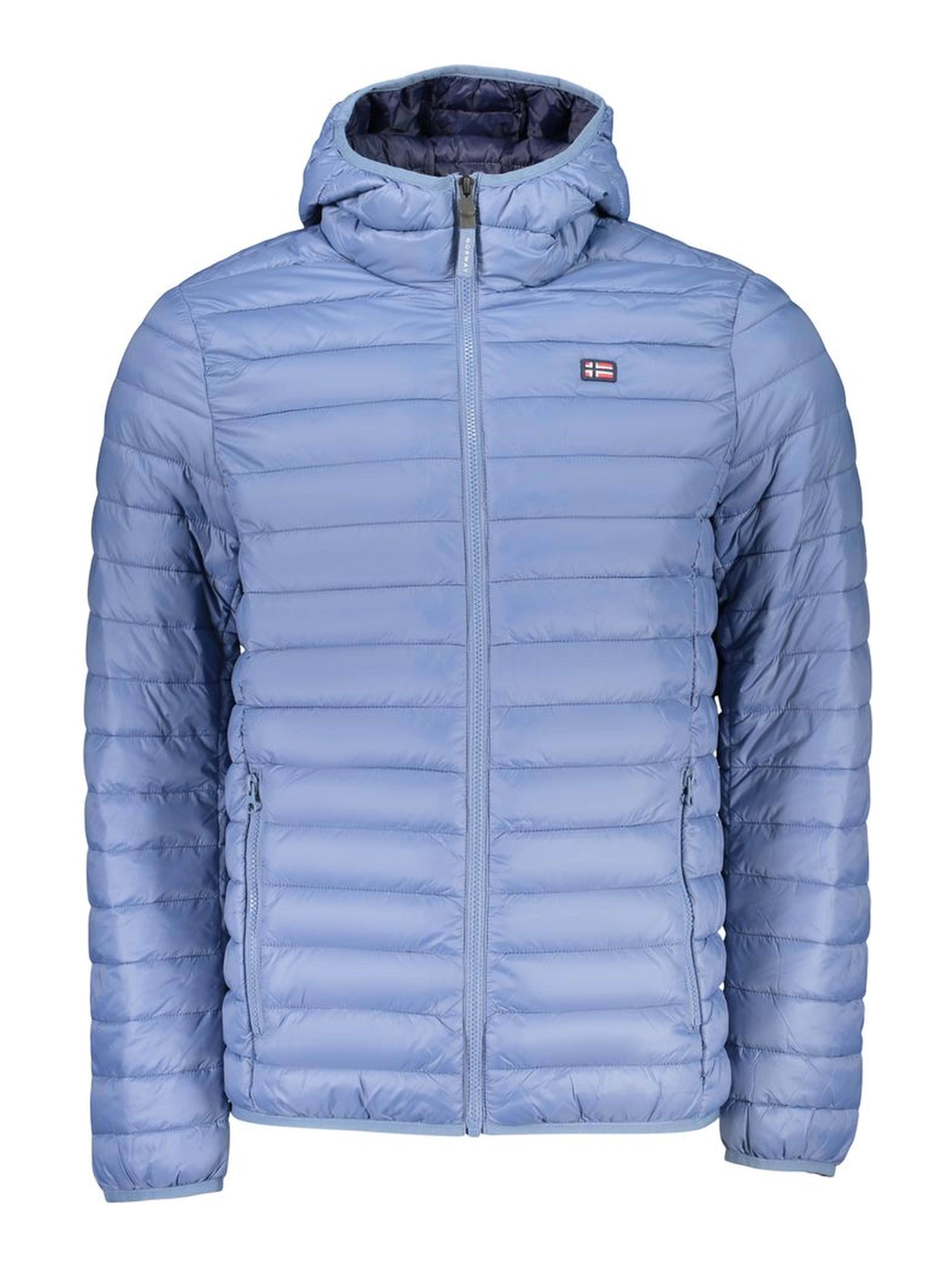 Blue Polyamide Shell Jacket