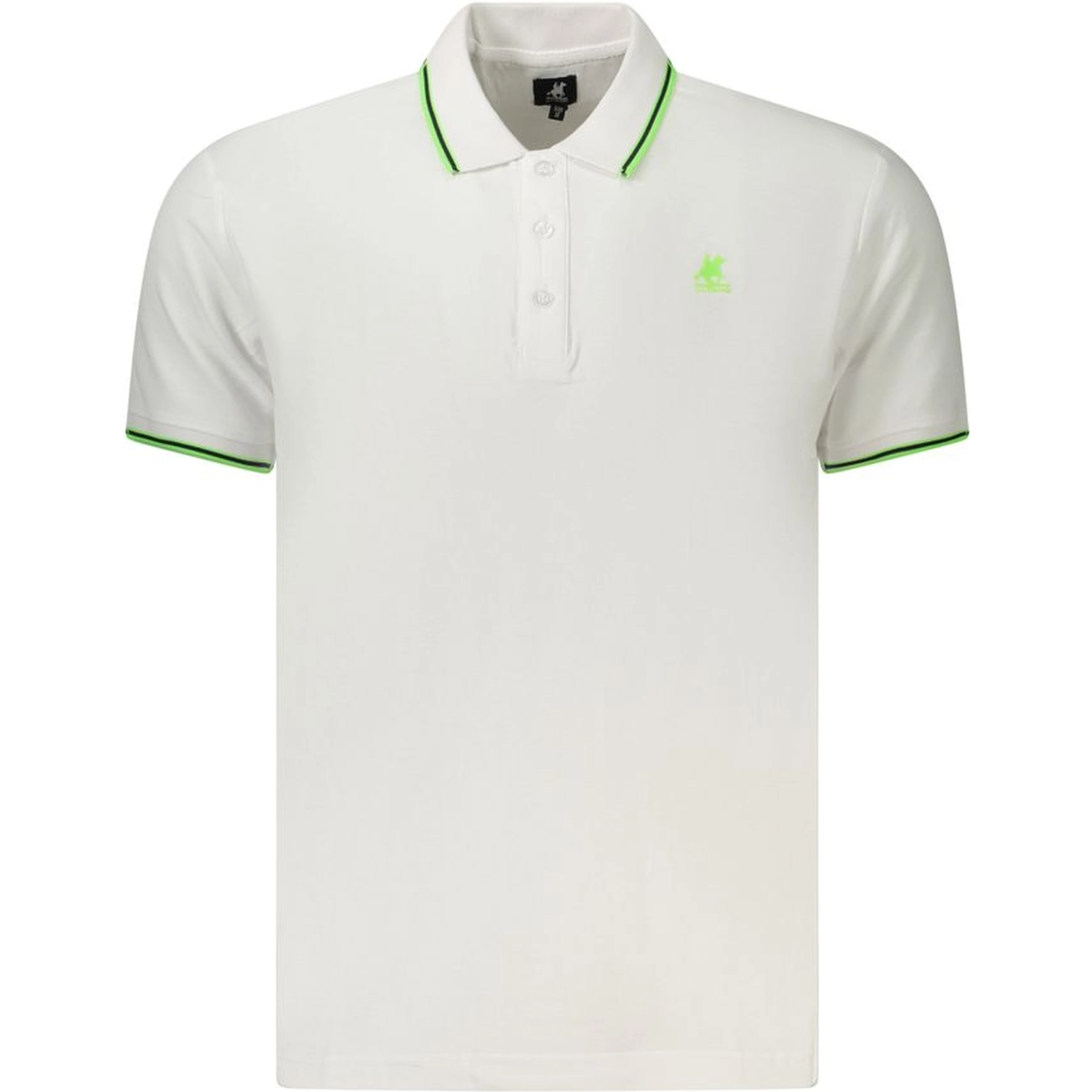 Blue Cotton Polo Shirt