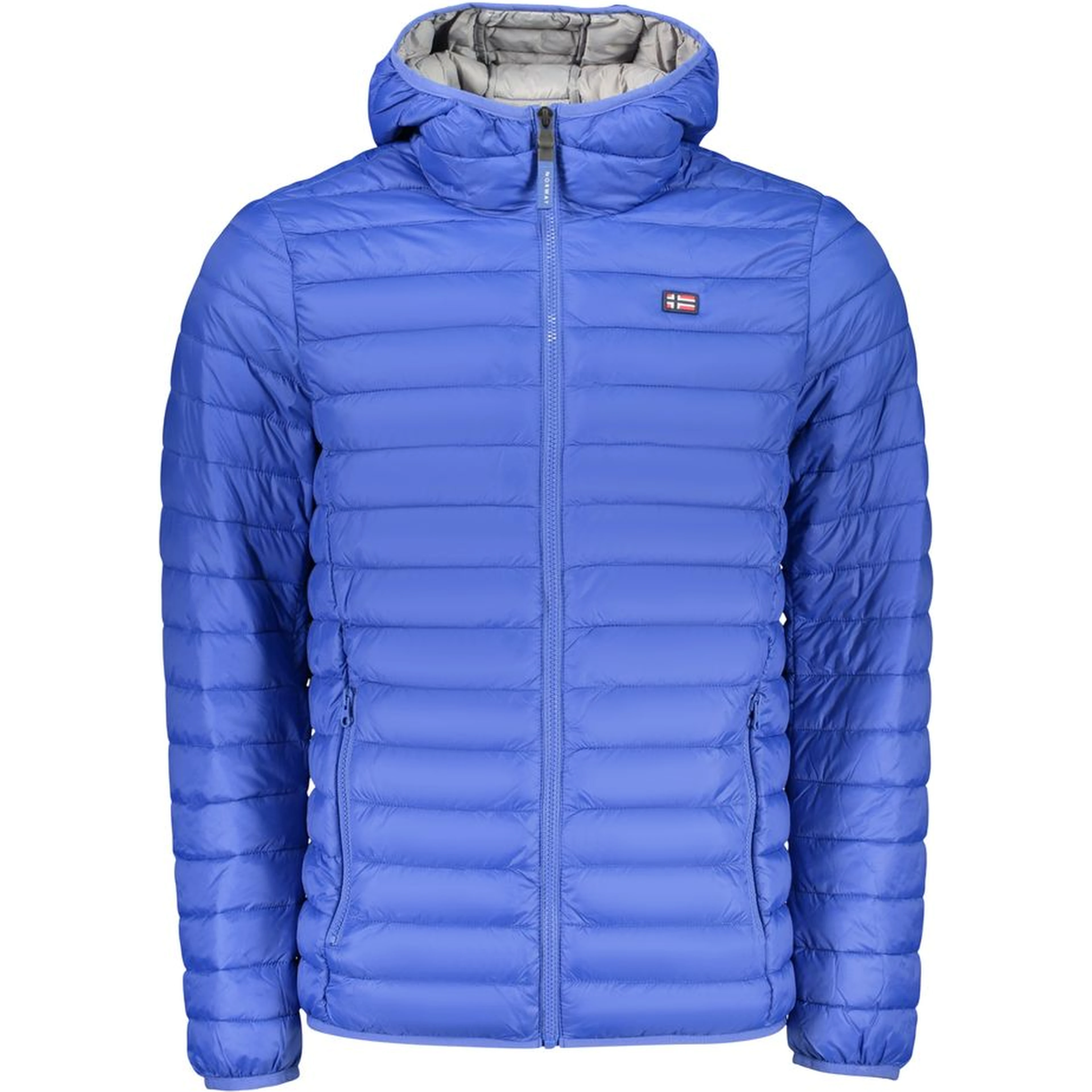 Blue Polyamide Shell Jacket