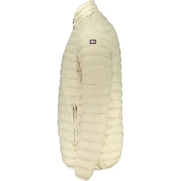 Beige Polyamide Shell Jacket