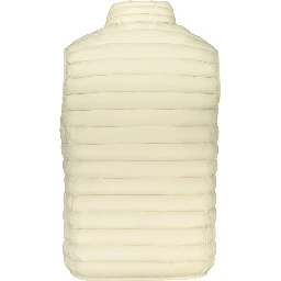 Beige Polyester Mens Vest