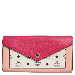 Colorblock Visetos Love Letter Crossbody Wallet