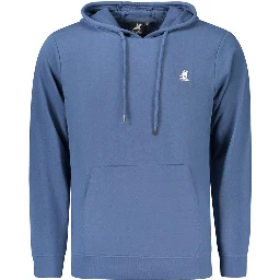 Blue Cotton Sweatshirt