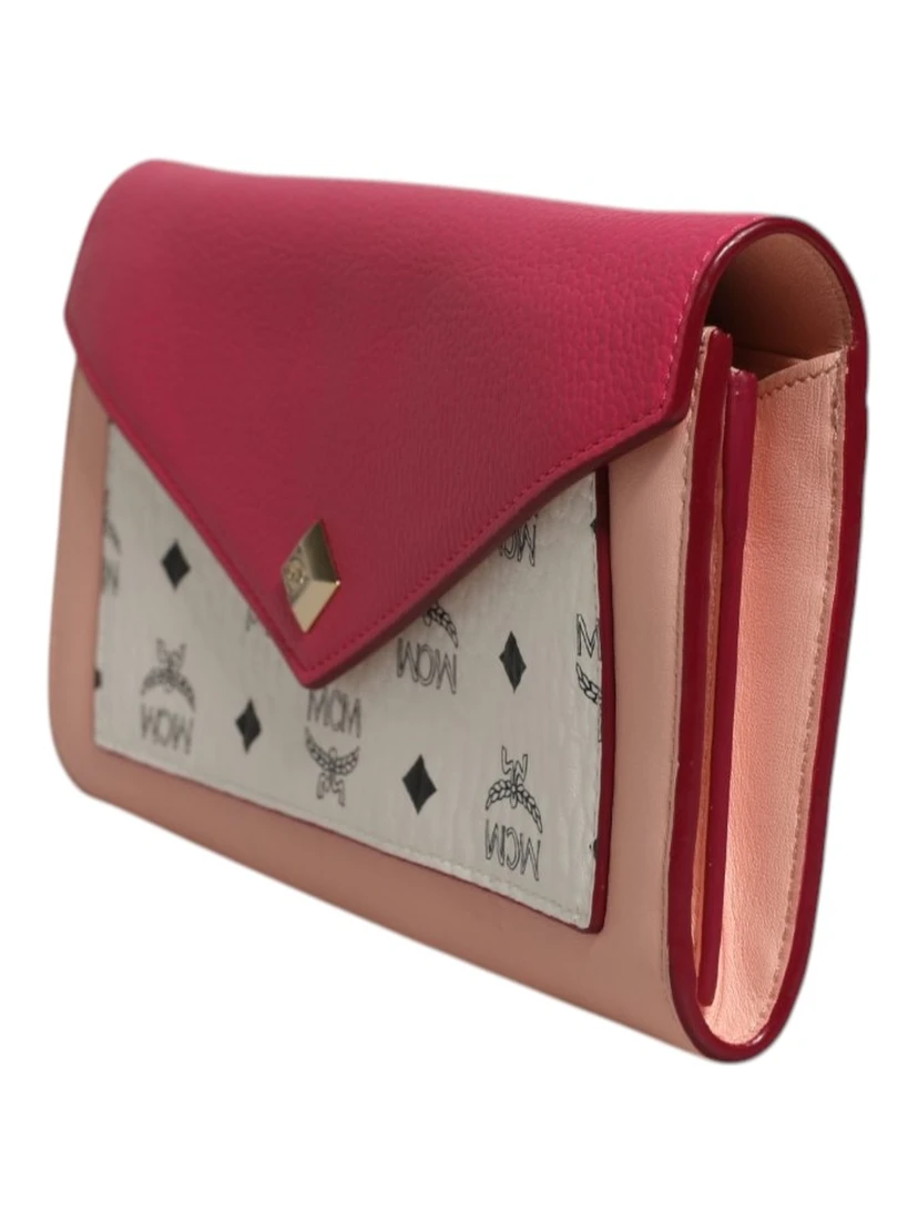 Colorblock Visetos Love Letter Crossbody Wallet