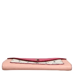 Colorblock Visetos Love Letter Crossbody Wallet