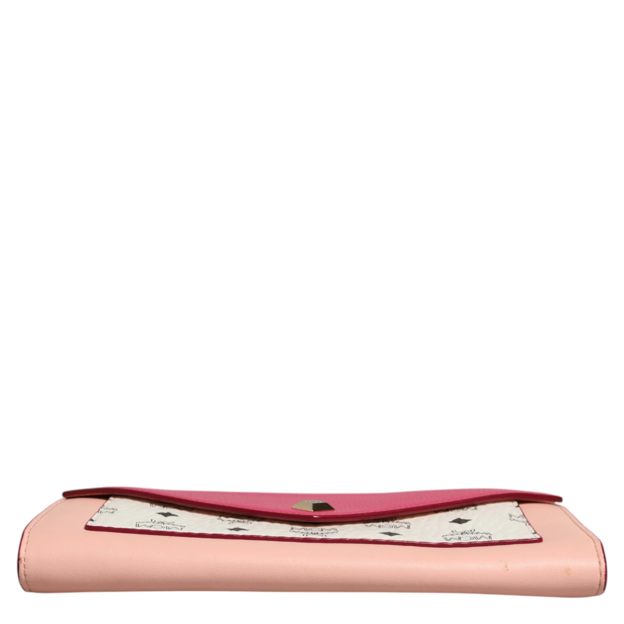 Colorblock Visetos Love Letter Crossbody Wallet