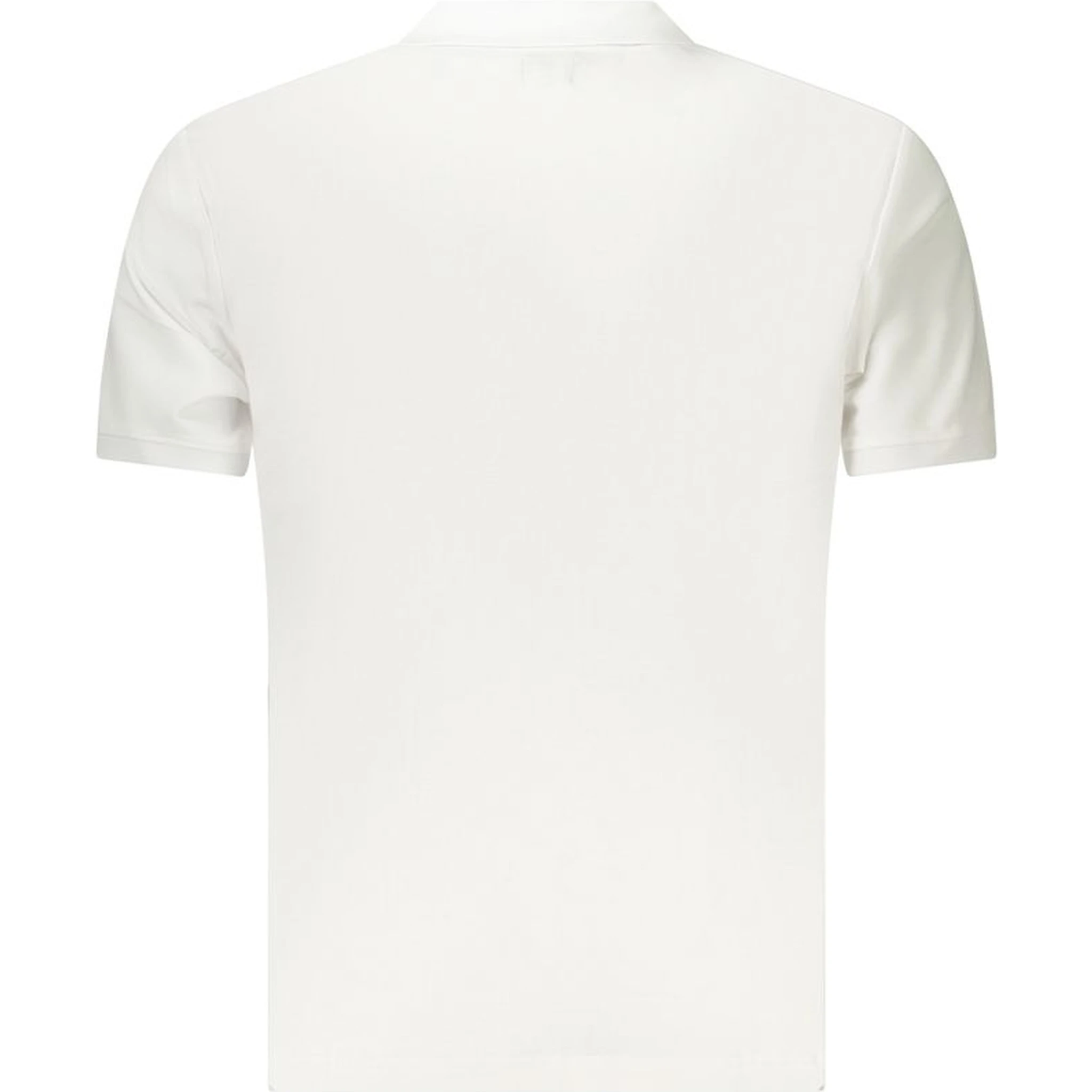 Blue Cotton Polo Shirt