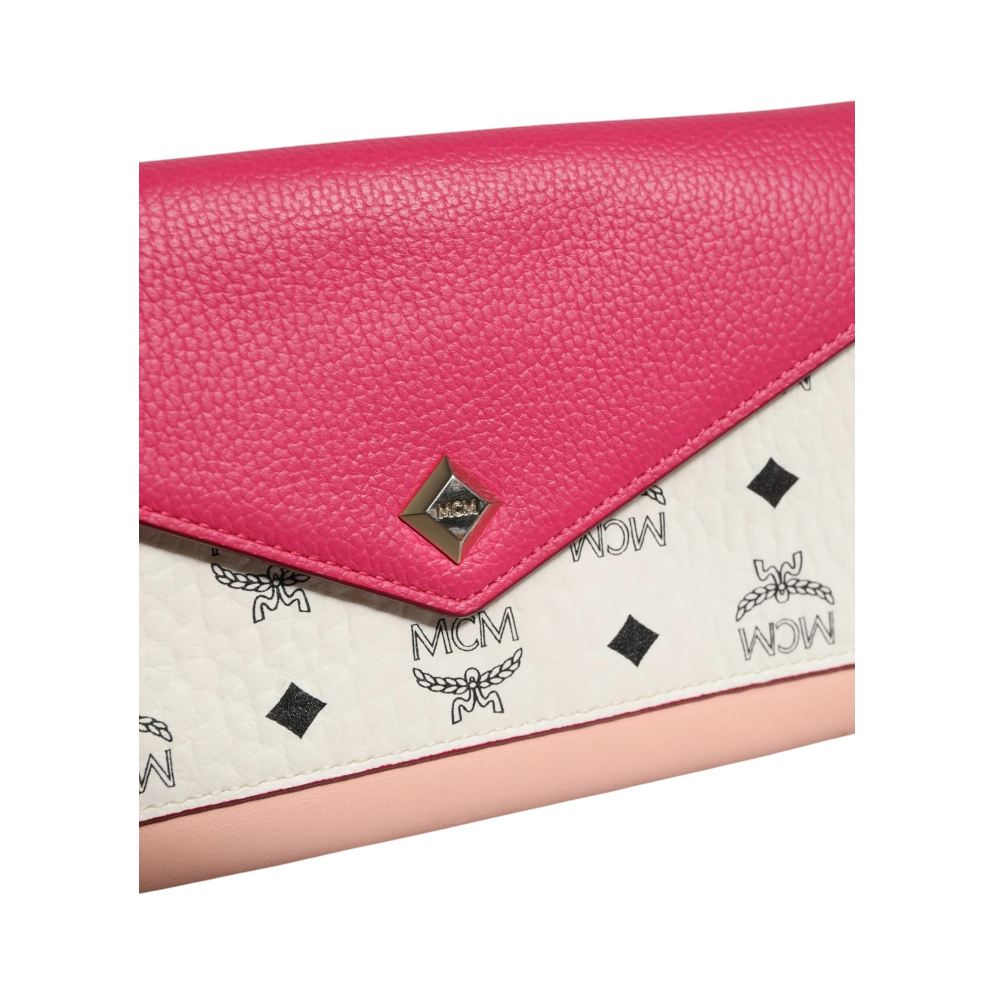 Colorblock Visetos Love Letter Crossbody Wallet