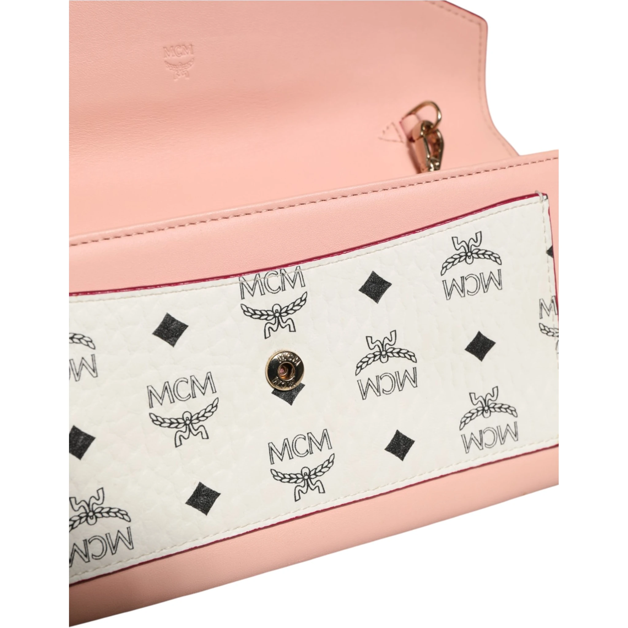 Colorblock Visetos Love Letter Crossbody Wallet