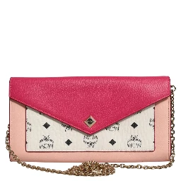 Colorblock Visetos Love Letter Crossbody Wallet