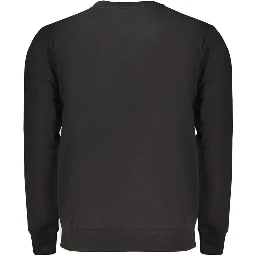 Black Cotton Sweatshirt