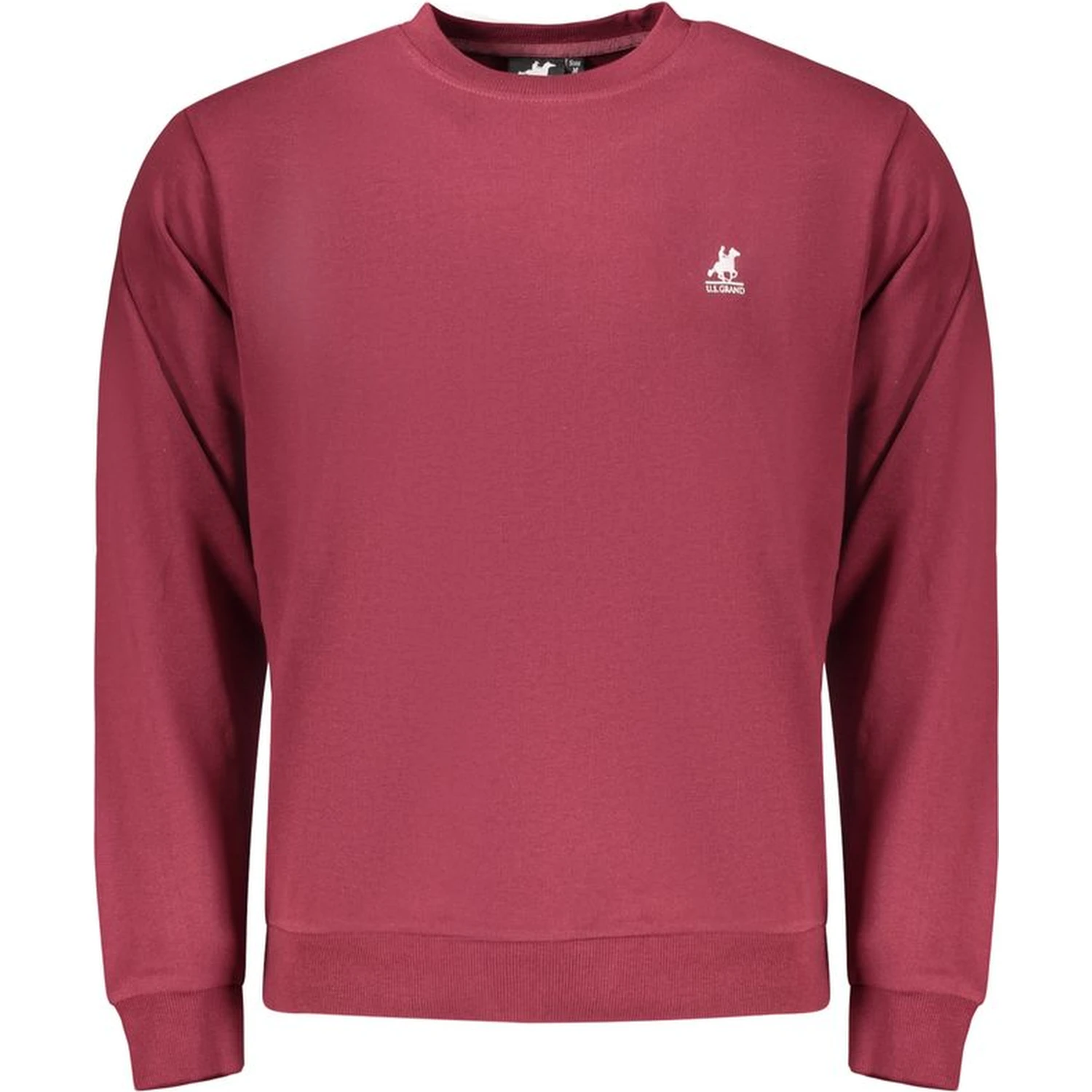 Red Cotton Men's Sweatshirt
