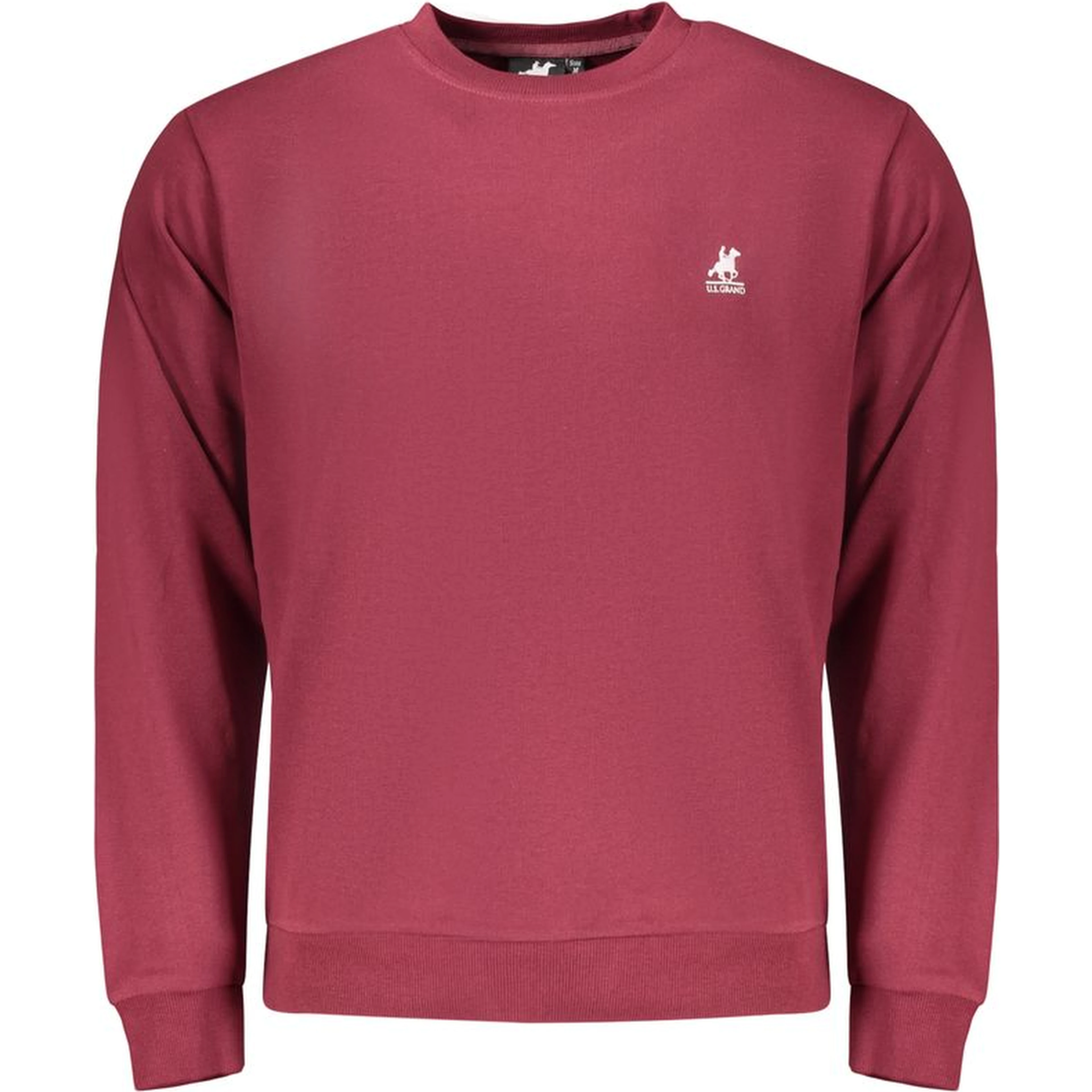 Red Cotton Men's Sweatshirt