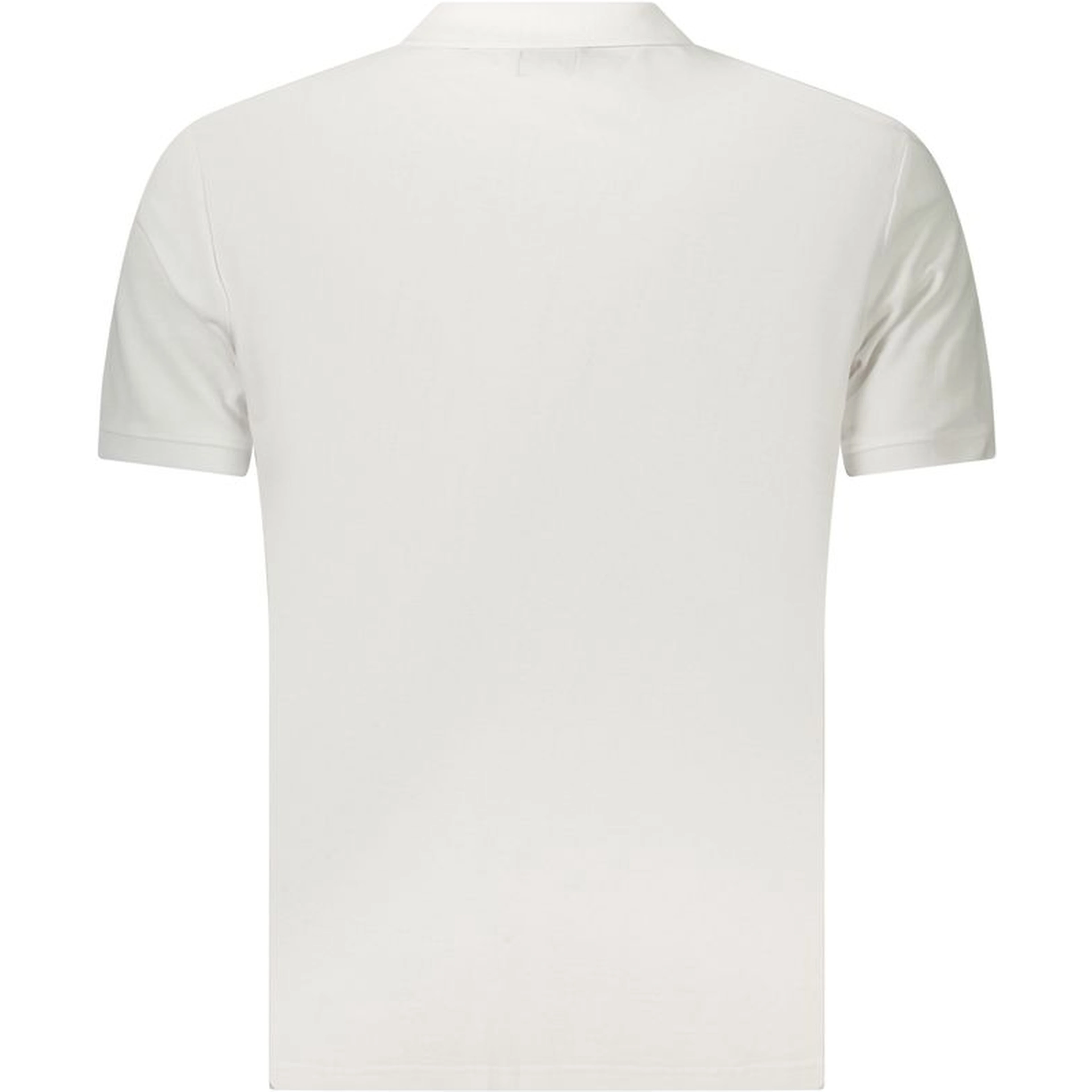 Blue Cotton Polo Shirt