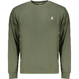 Green Cotton Men's Sweatshirt