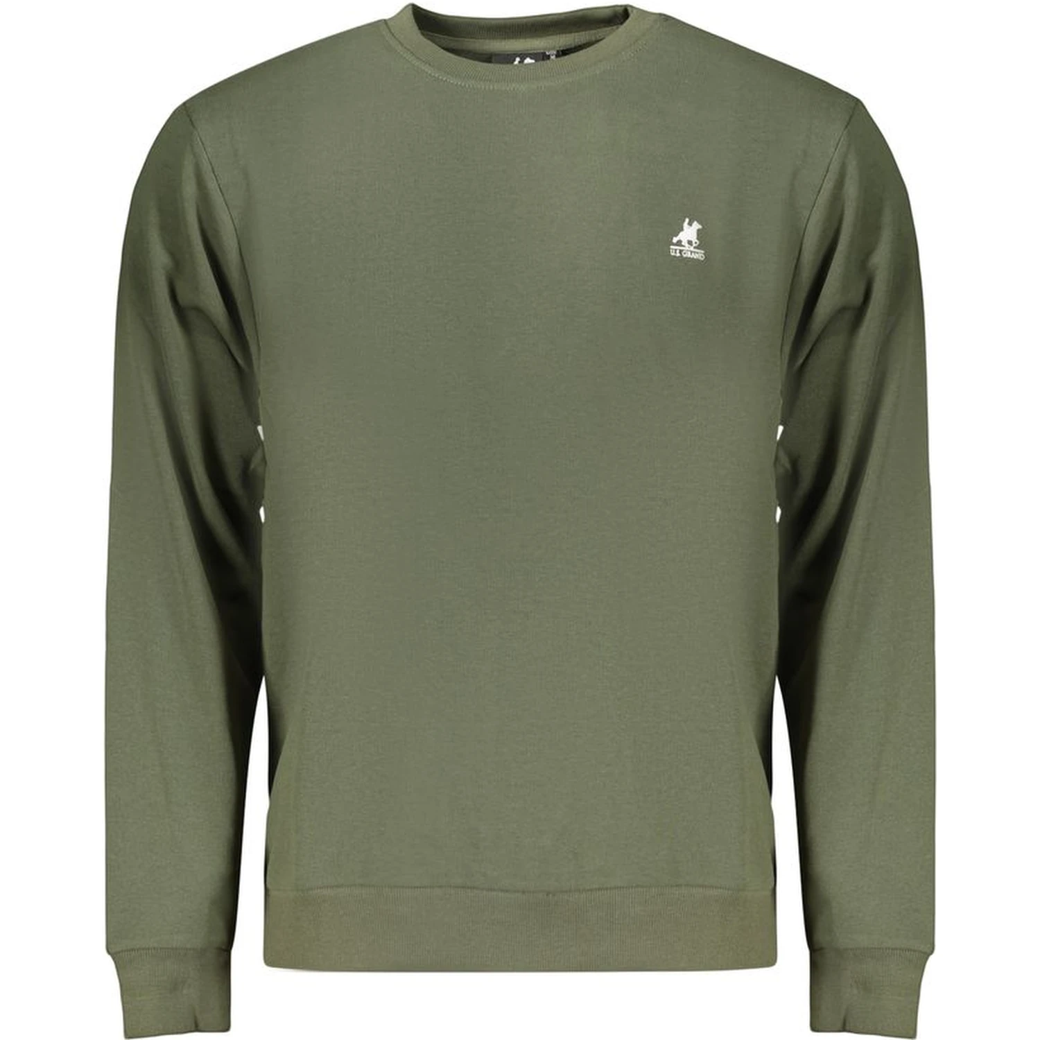 Green Cotton Men's Sweatshirt