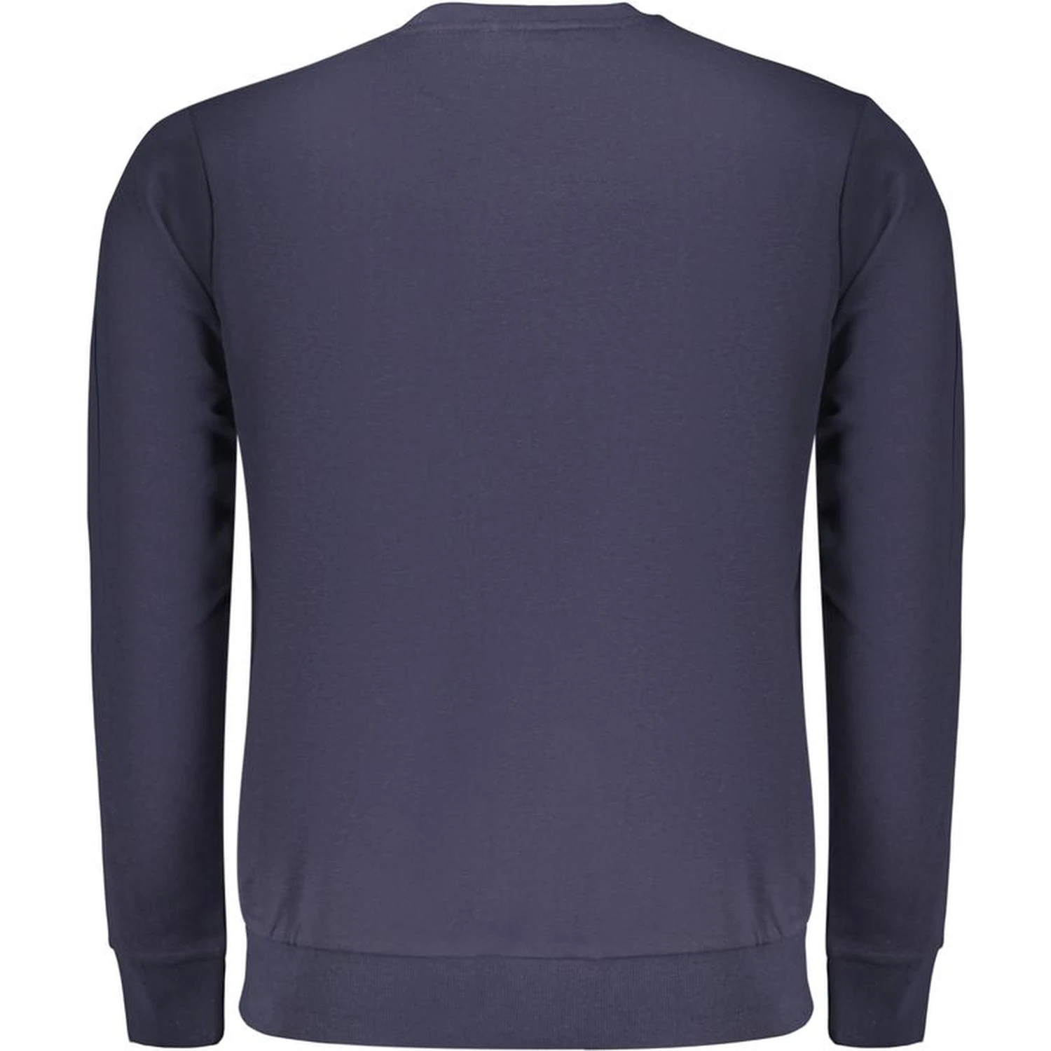 Blue Cotton Men Sweatshirt