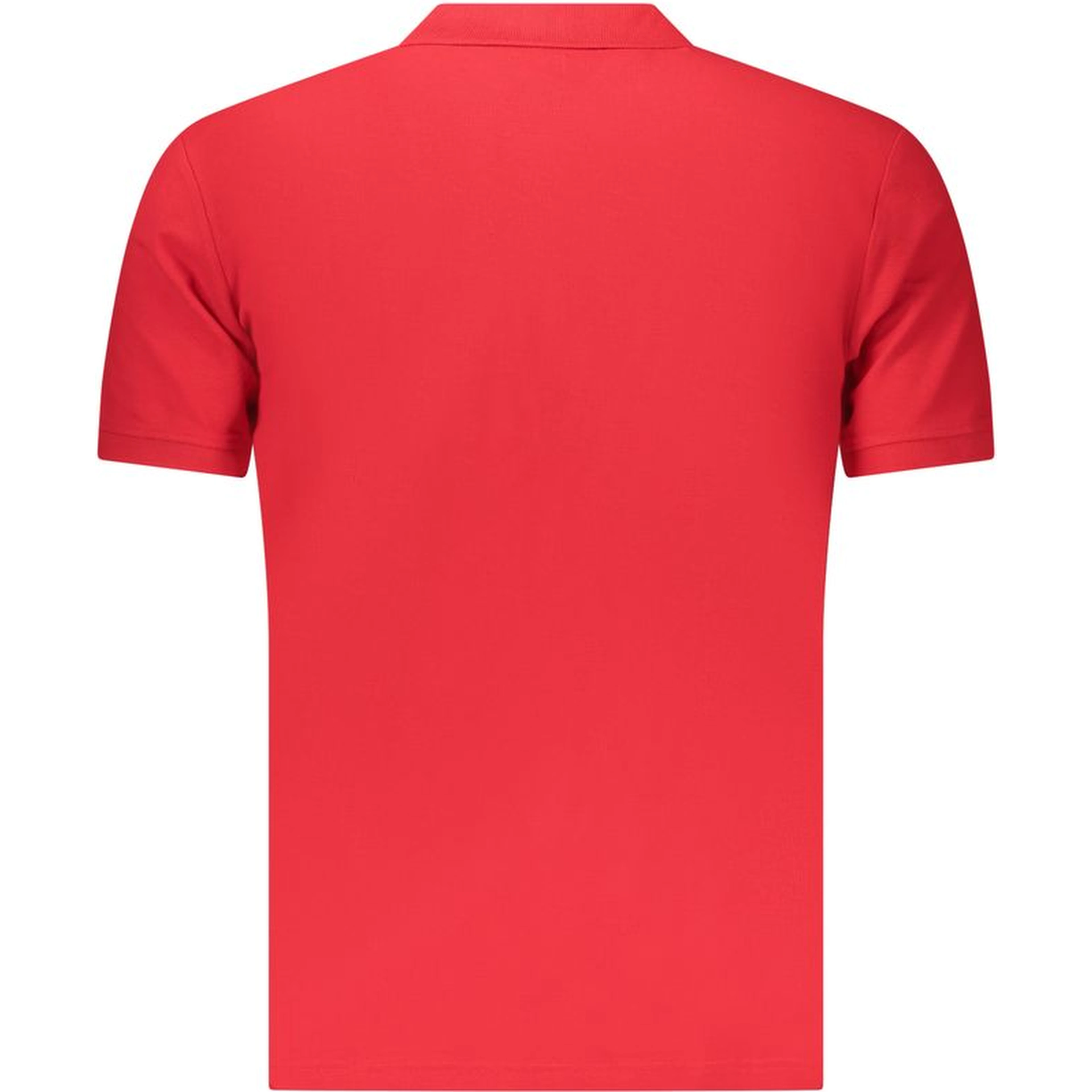 Red Cotton Men Polo