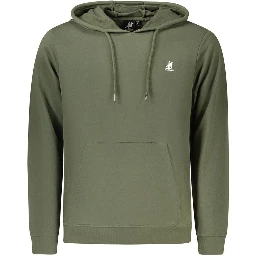 Green Cotton Men's Sweatshirt