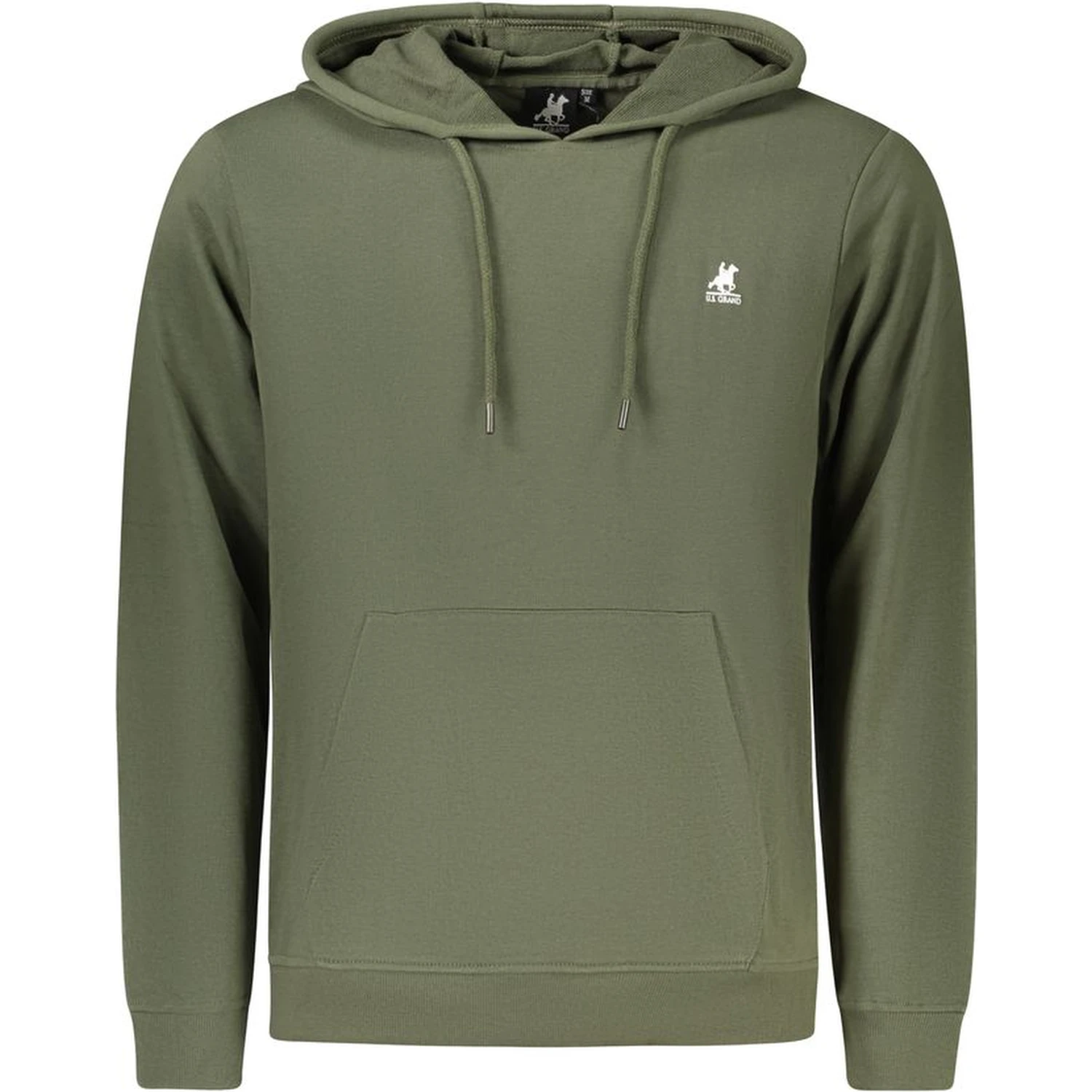 Green Cotton Men's Sweatshirt