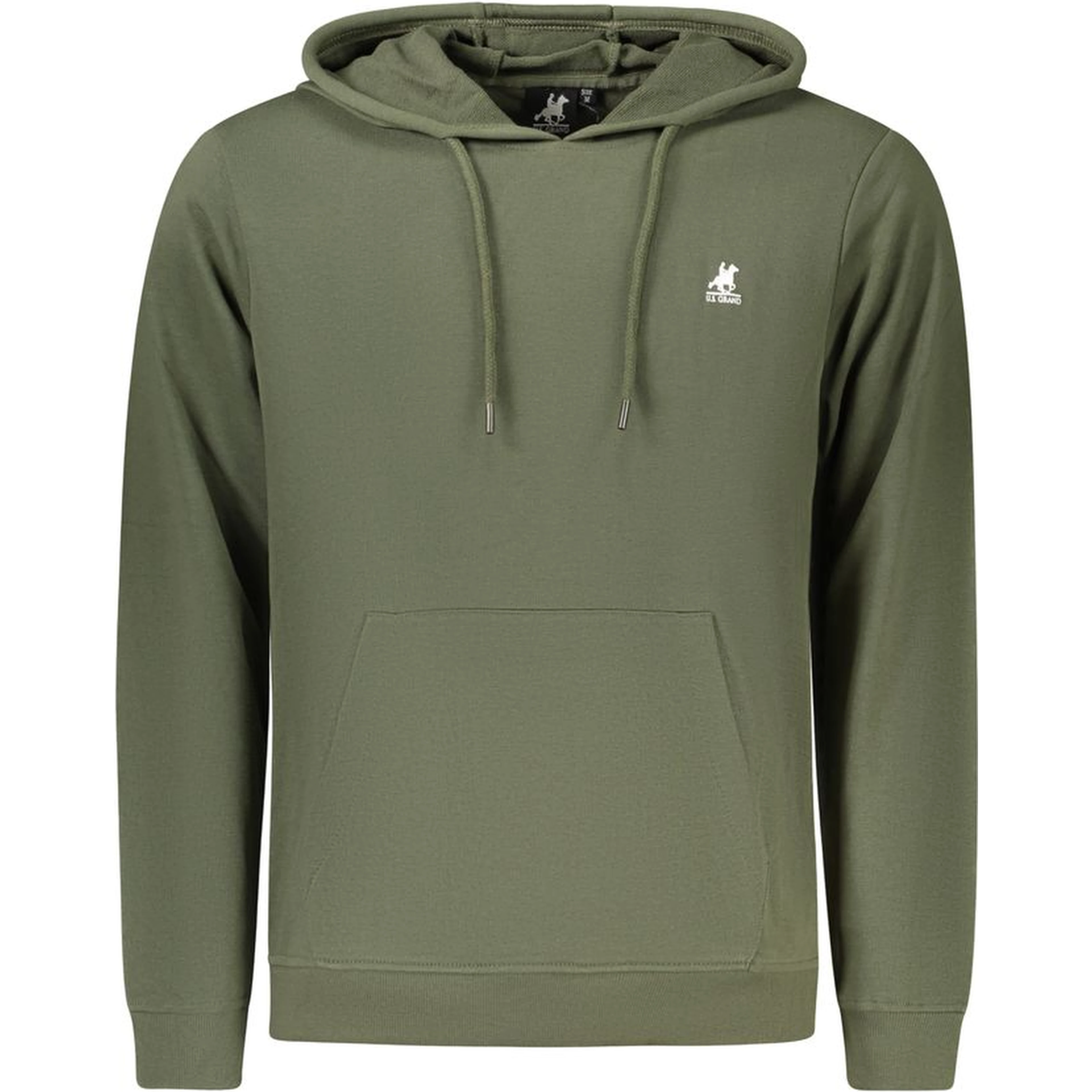 Green Cotton Men's Sweatshirt