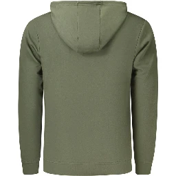 Green Cotton Men's Sweatshirt