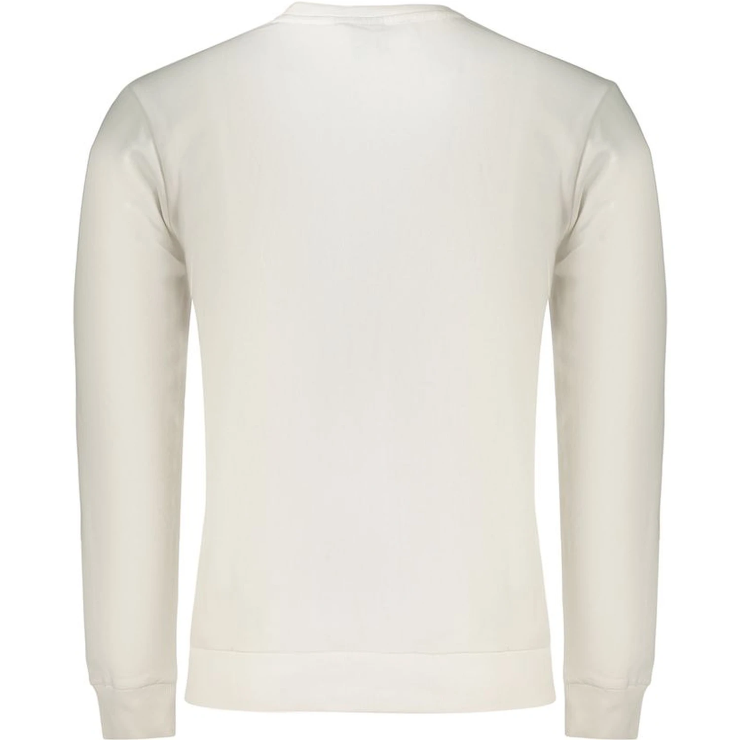 White Cotton Men's Sweatshirt