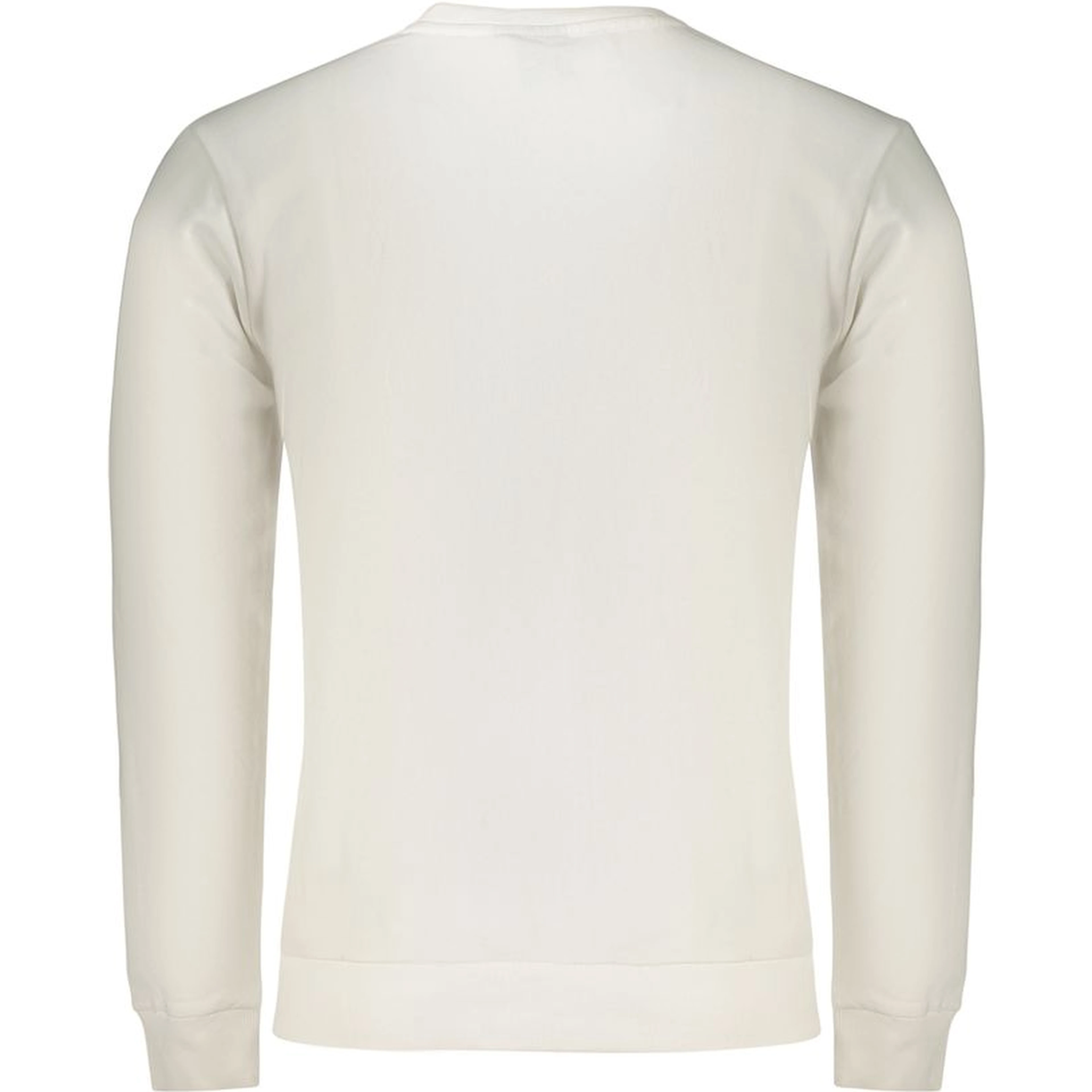 White Cotton Men's Sweatshirt