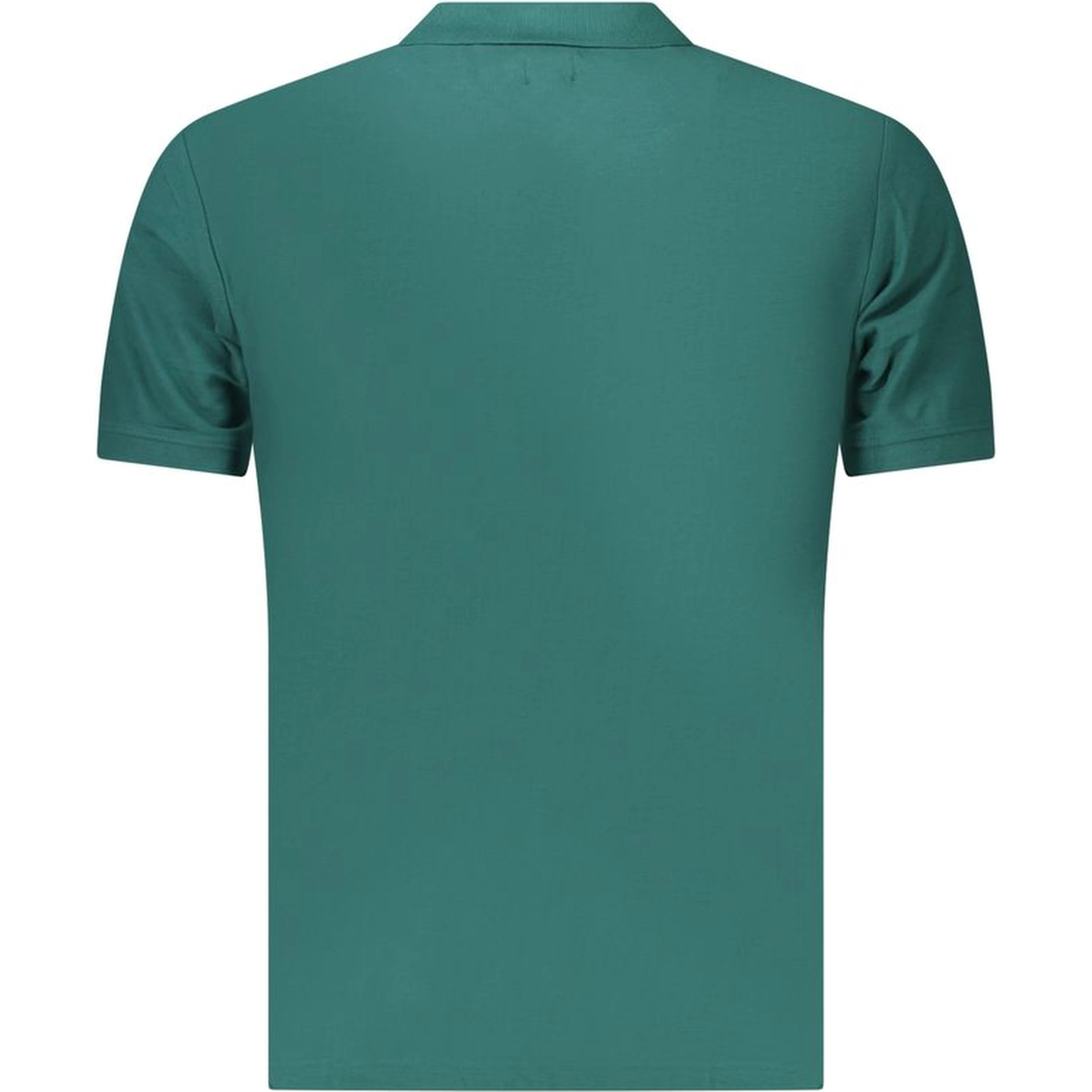 Green Cotton Men's Polo