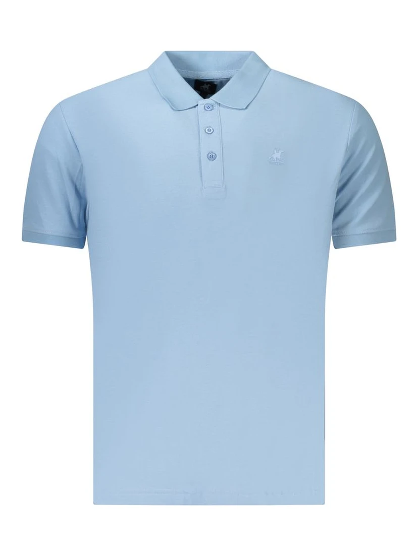 Azzurro Cotton Men's Polo