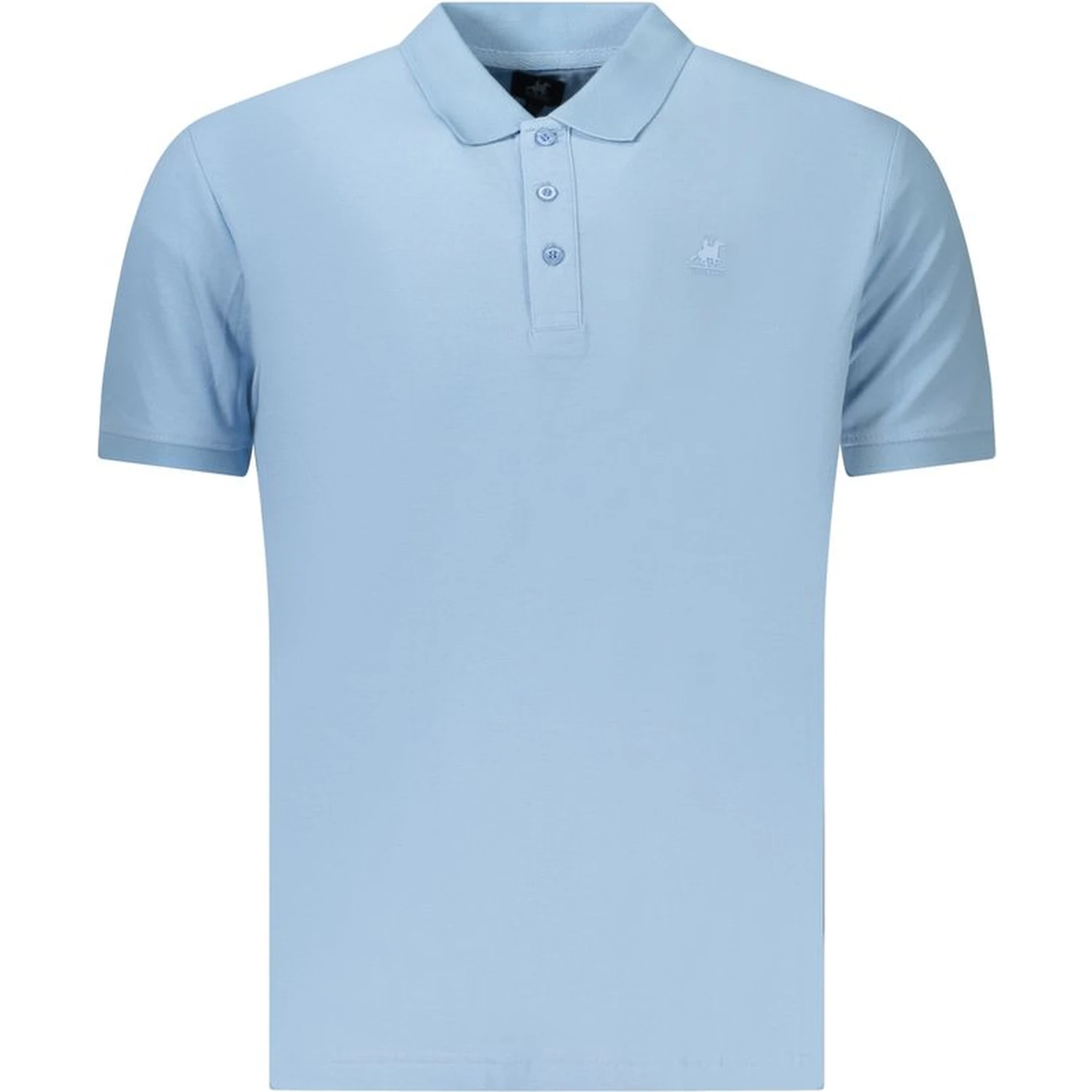 Azzurro Cotton Men's Polo