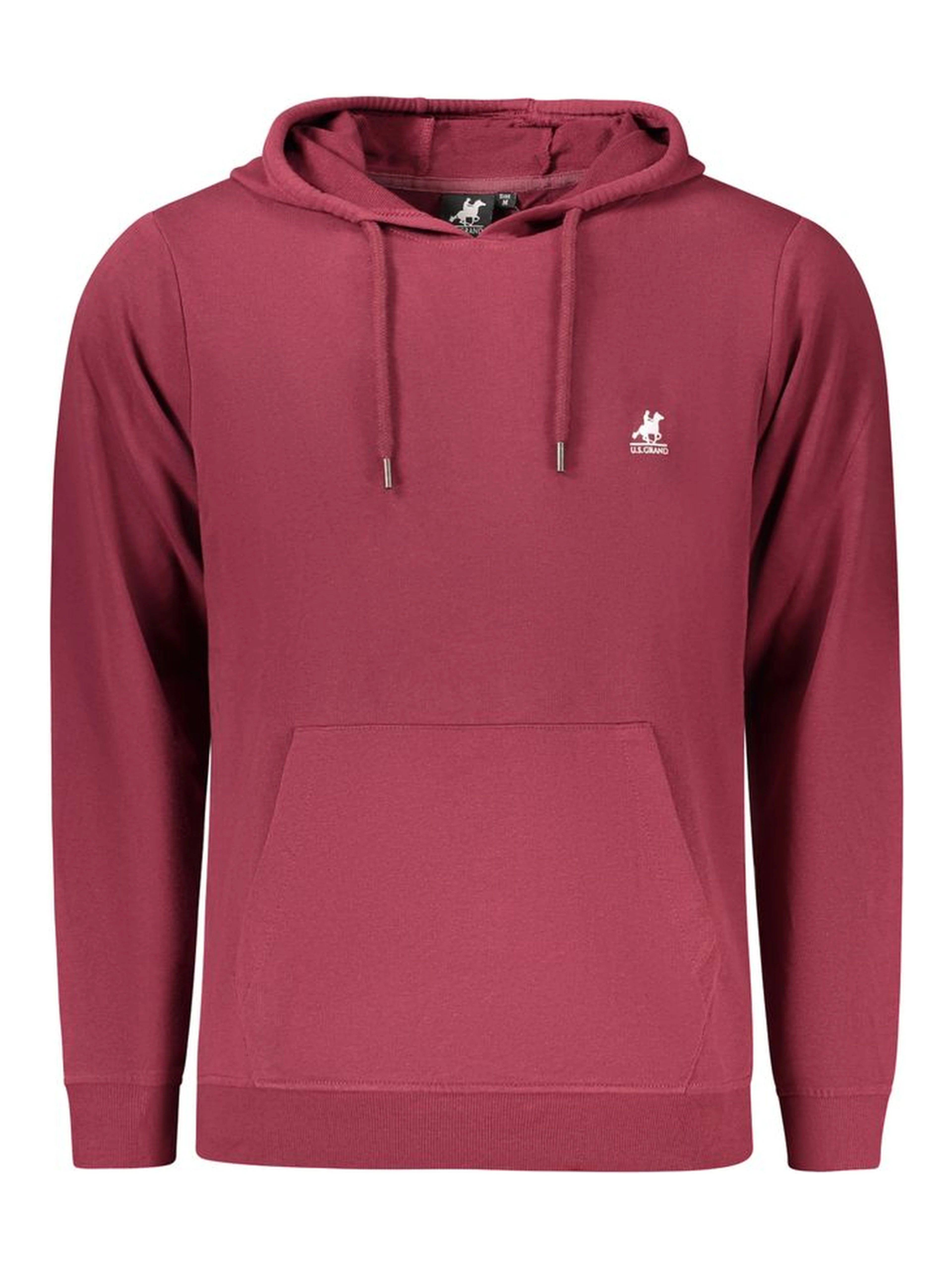 Red Cotton Men's Sweatshirt