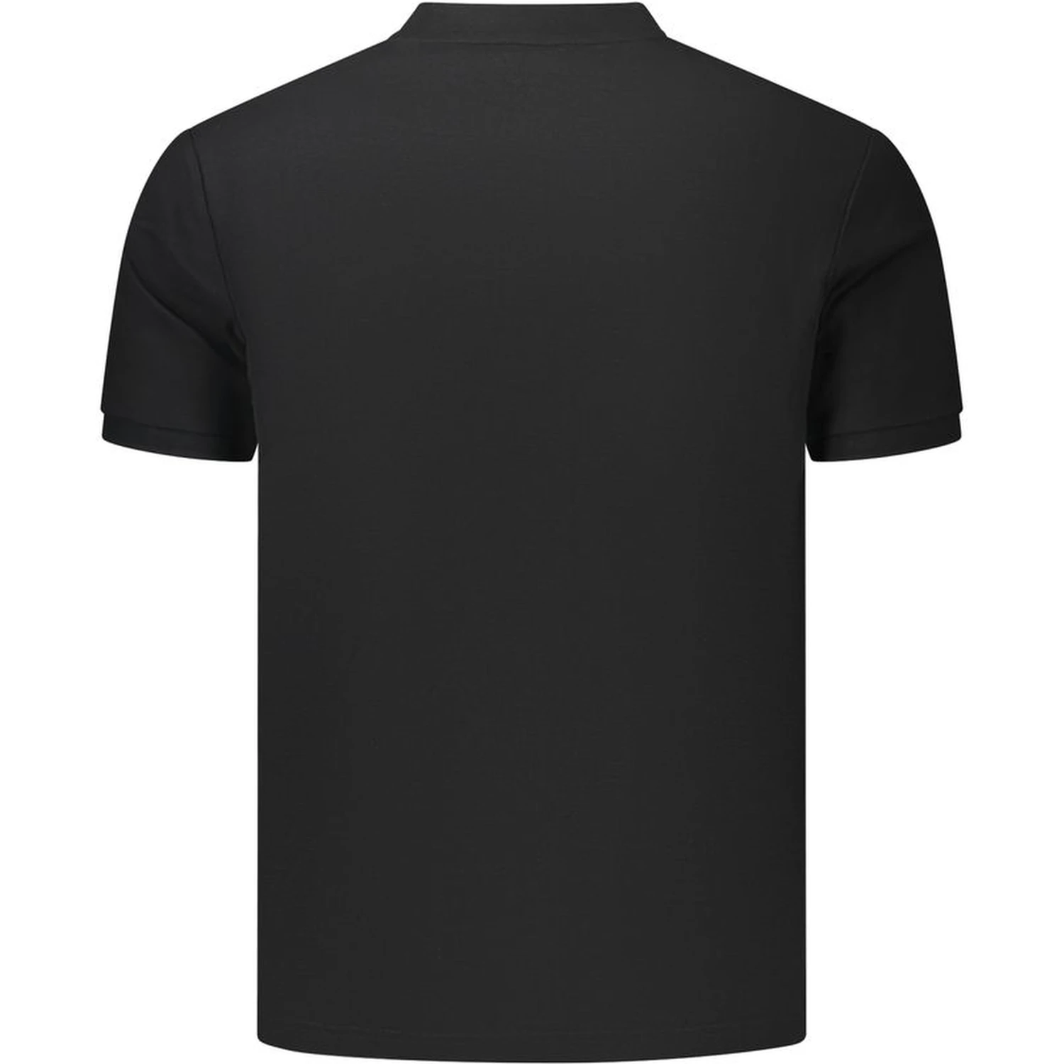 Black Cotton Men's Polo Shirt