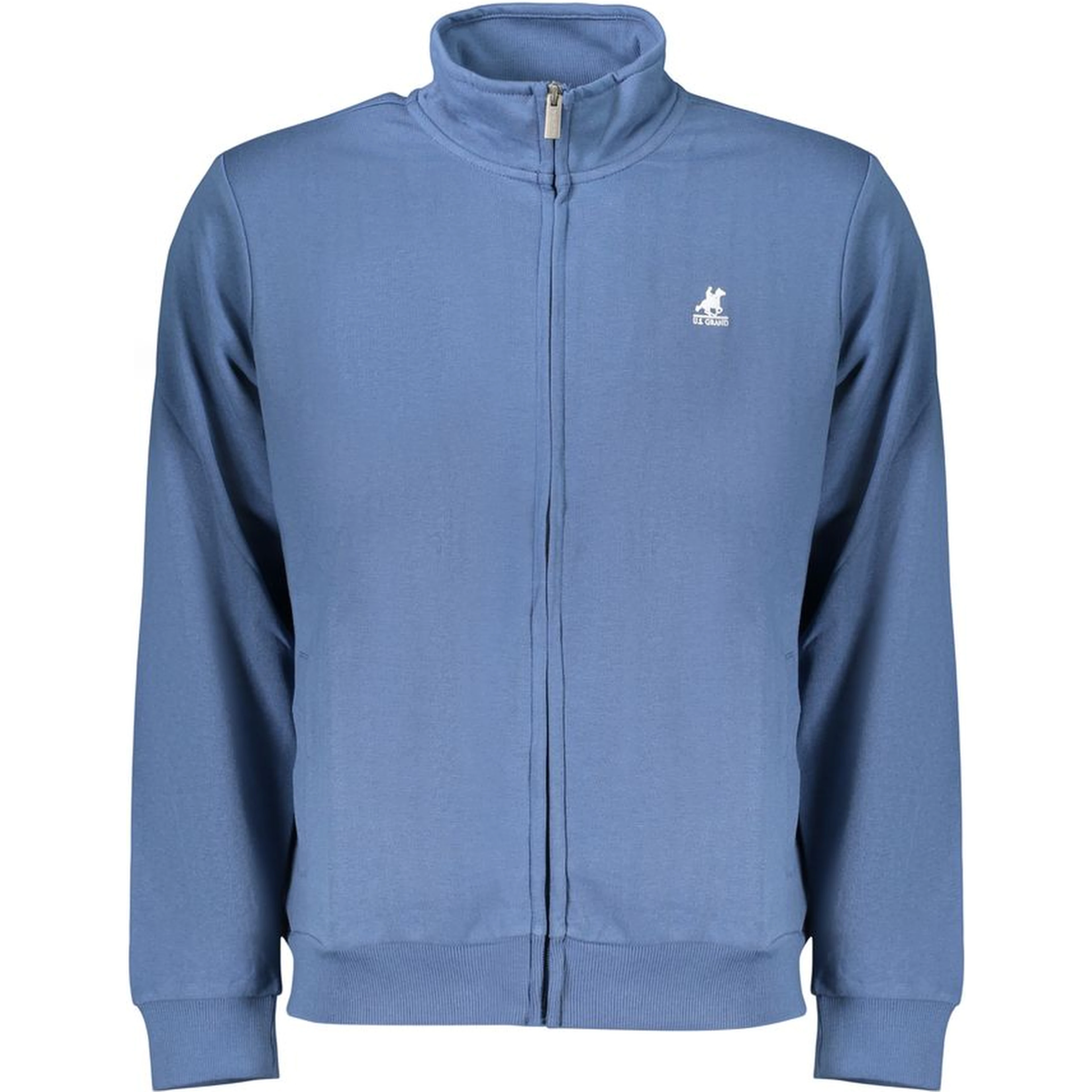 Blue Cotton Mens Sweatshirt