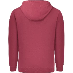 Red Cotton Men's Sweatshirt