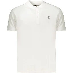 White Cotton Men's Polo Shirt
