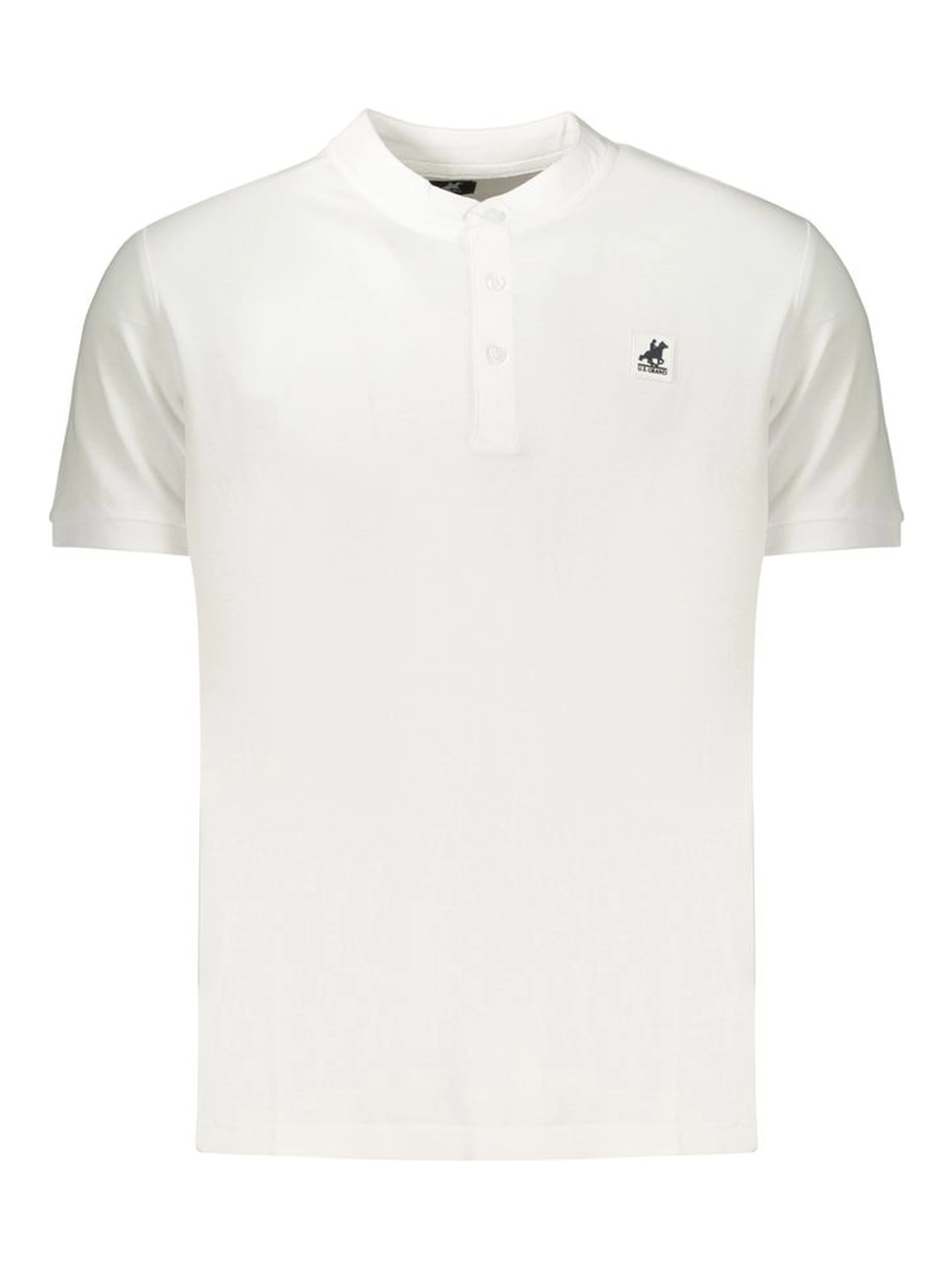 White Cotton Men's Polo Shirt