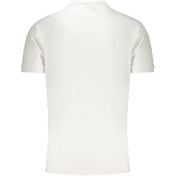 White Cotton Men's Polo Shirt