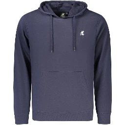 Blue Cotton Men's Sweatshirt