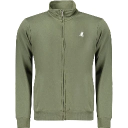 Green Cotton Men's Sweatshirt